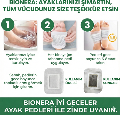 Bionera™ Japon Bambu Detoks Bandı (10'lu Arınma Paketi)