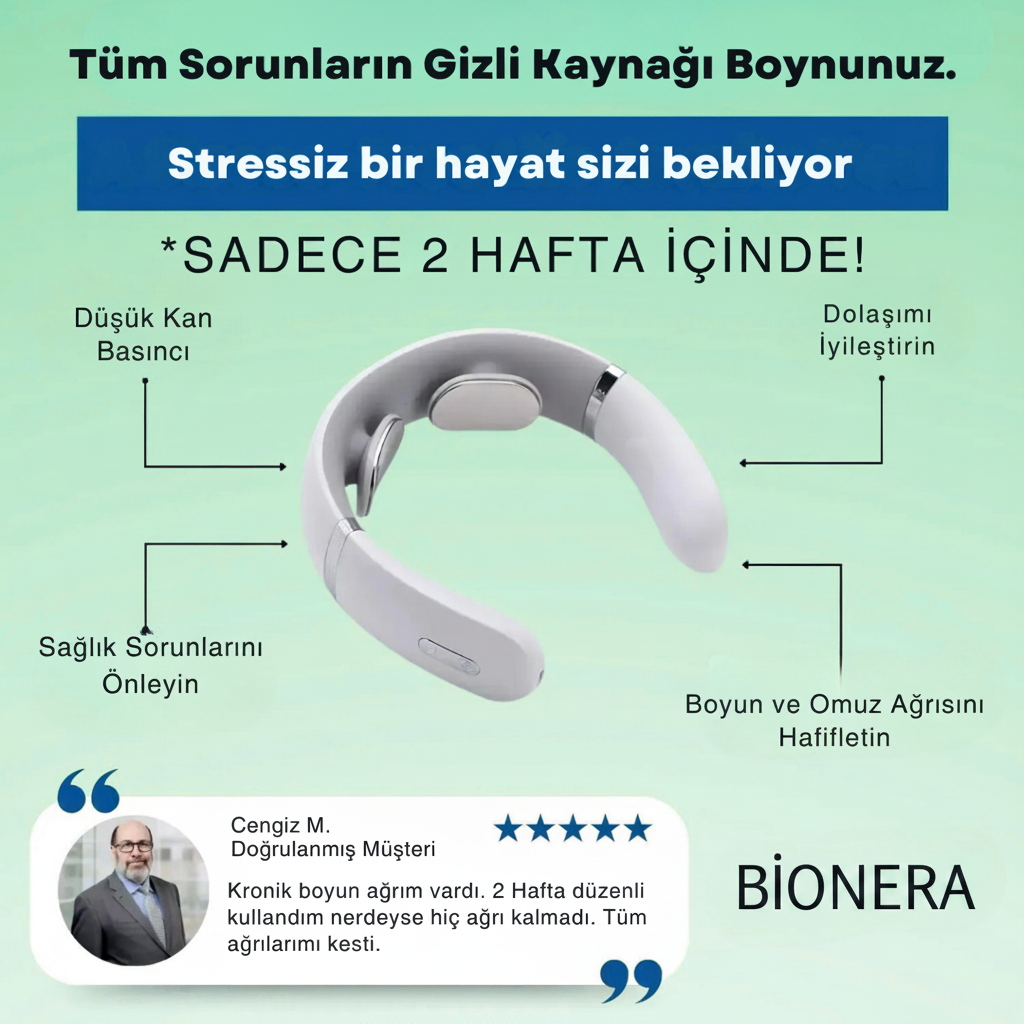 BİONERA Boyun elektro terapi